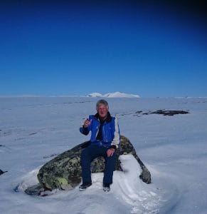 Medarbetare på GUAB - Teambuilding på Helags